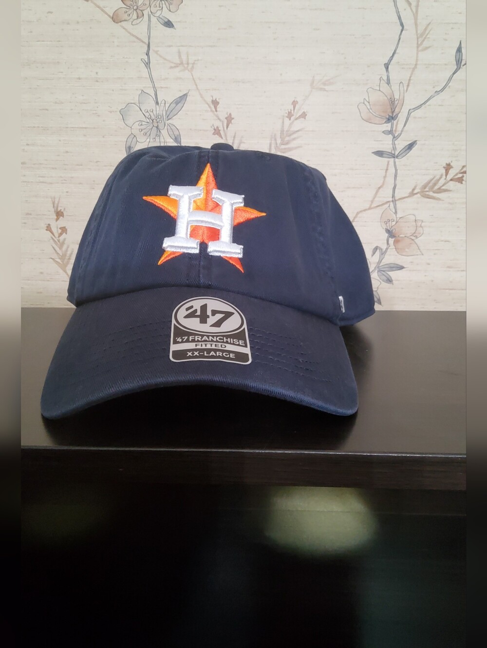New '47 Brand Houston Astros Franchise Fitted Hat Cap Navy XXL MLB